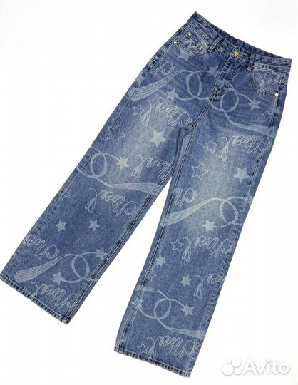 Saint laurent джинсы chanel