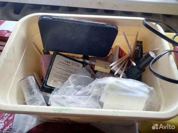 Набор для наращивания ногтей бу