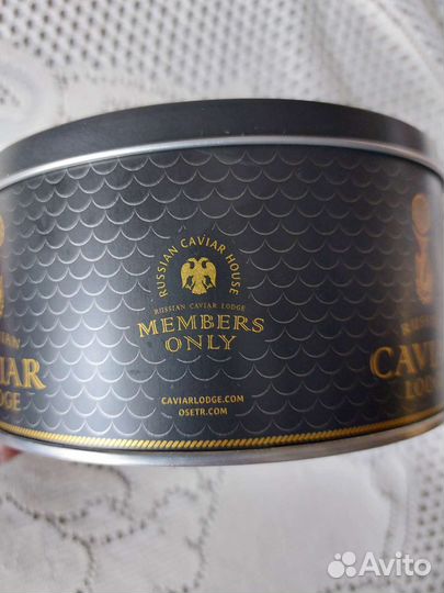Банка/коробка от черной икры