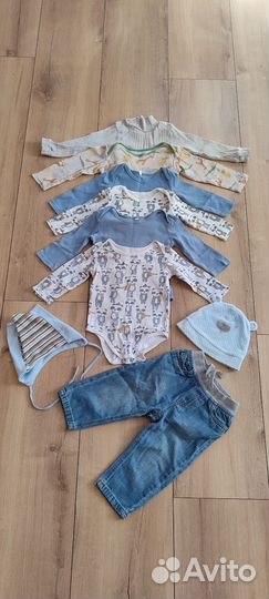 Пакет вещей на мальчика 80 86 размер