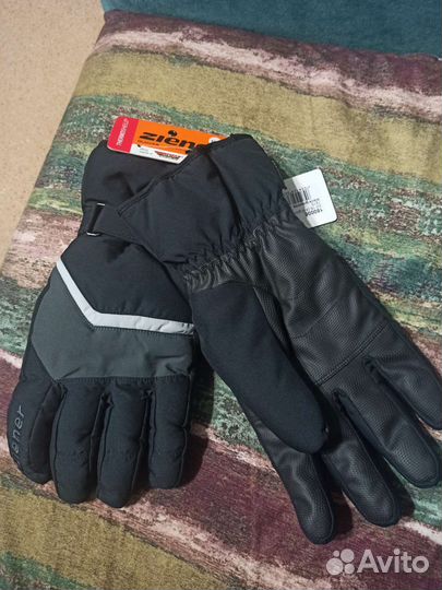 Зимние горнолыжные перчатки ziener р.10,5