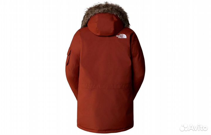 THE north face Quilted Jacket Men Brick Red (M)(51)