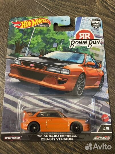 Hot Wheels premium Ronin Run