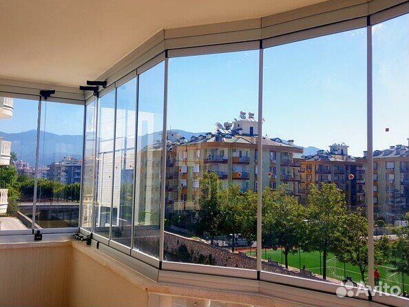 Безрамное остекление под ключ