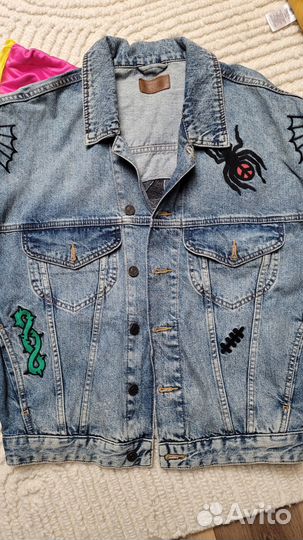 Джинсовая куртка ASOS в винтажном стиле