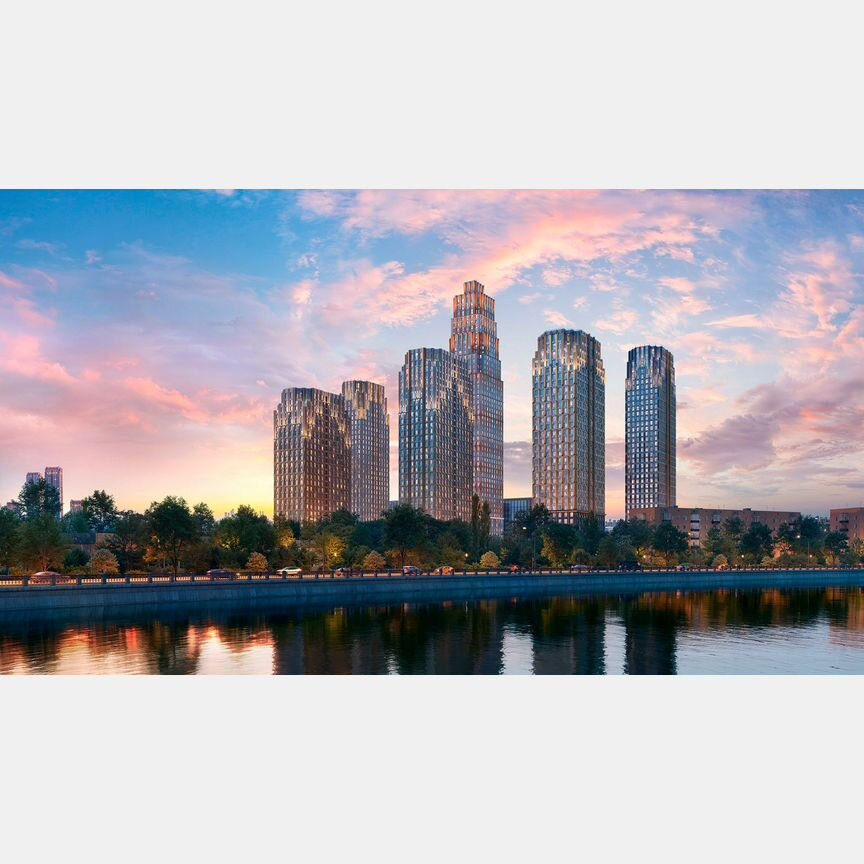 2-к. квартира, 55,3 м², 5/32 эт.