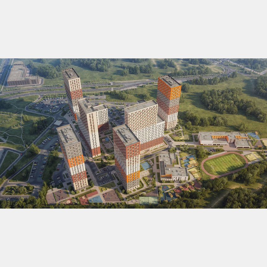 2-к. квартира, 58,3 м², 29/32 эт.