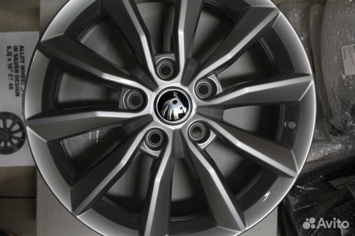 Литые диски 16 Шкода Октавия А7
