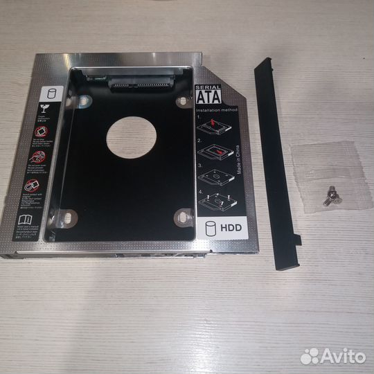 Адаптер для HDD/SSD в отсек привода ноутбука