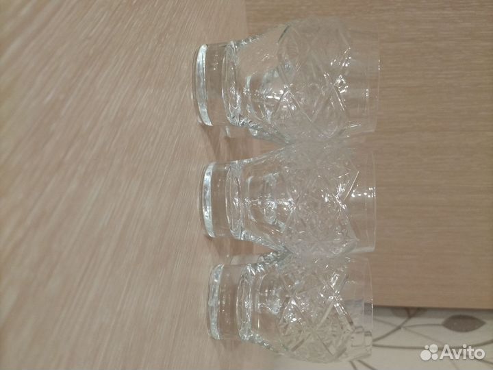 Хрустальные рюмки СССР