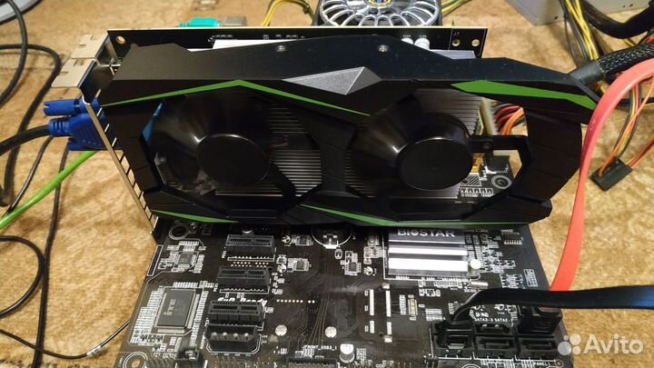 Видеокарта GTX 1050TI 4 Гига (подделка)