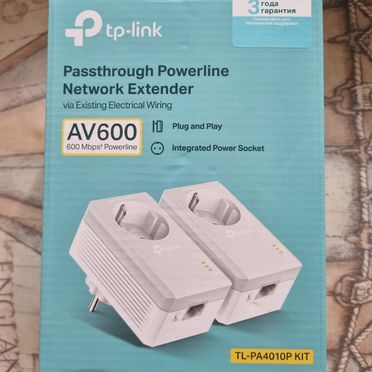 Адаптер PLC AV600 Powerline 600Мбит Tp-link