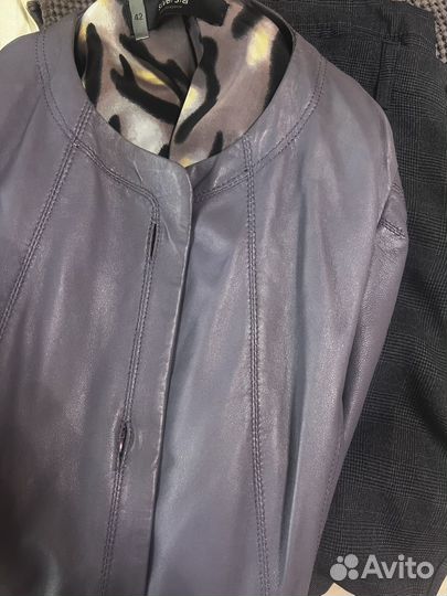 Куртка кожаная женская 42 размер