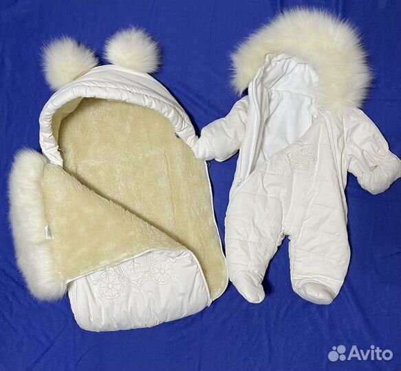 Конверт на выписку зимний