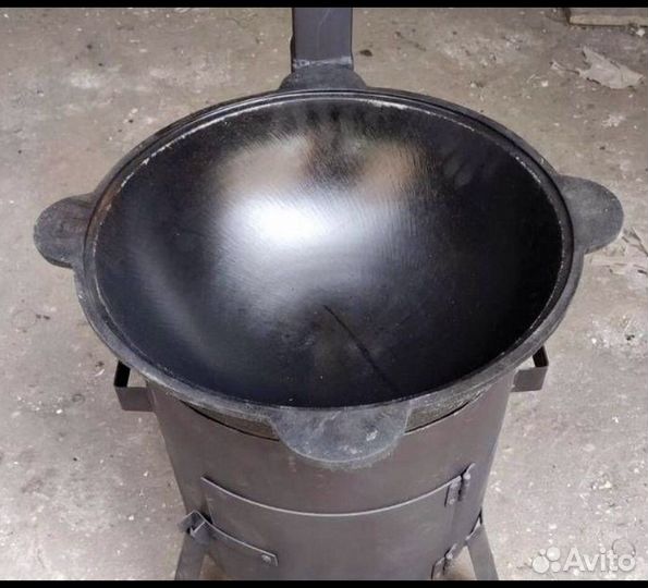 Казан чугунный 22 Haмaгaн