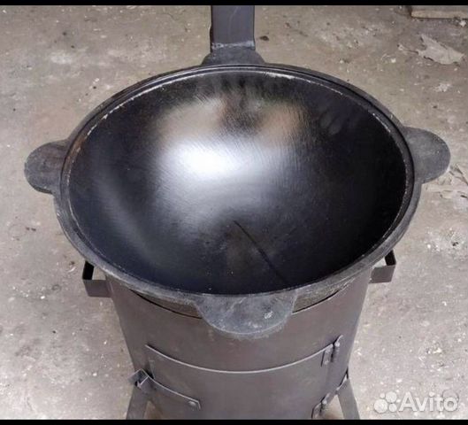 Казан чугунный 22 Haмaгaн