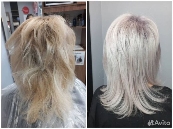 Окрашивание волос. Стрижка в подарок