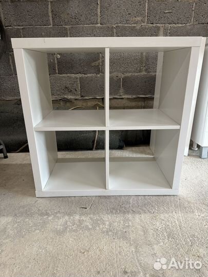 Стеллаж IKEA каллакс 4 ячейки