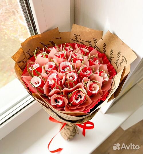 Сладкий букет ко Дню Матери