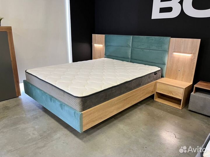 Boss loft Кровать+пм 160*200 в наличии