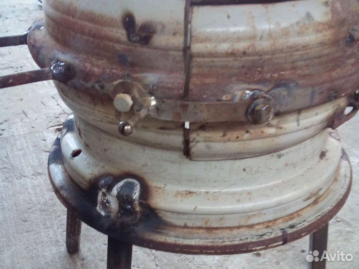 Печь под казанок