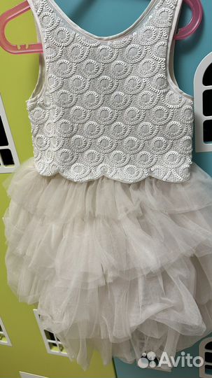 Красивое пышное платье