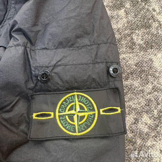 Пуховик Stone Island 40723 garment dyed crinkle re