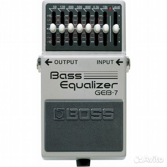 Педаль эффектов/примочка для бас гитары Boss GEB-7