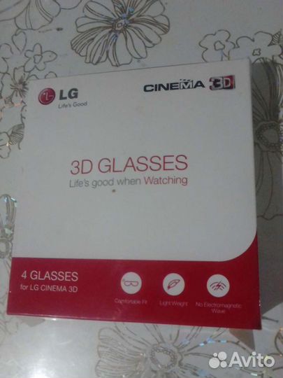 Зd очки LG