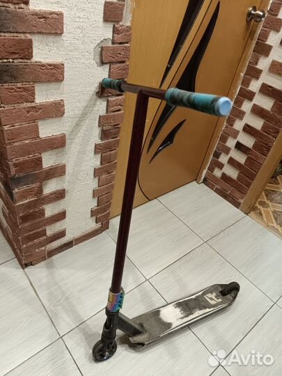 Трюковой самокат кастом парк легкий