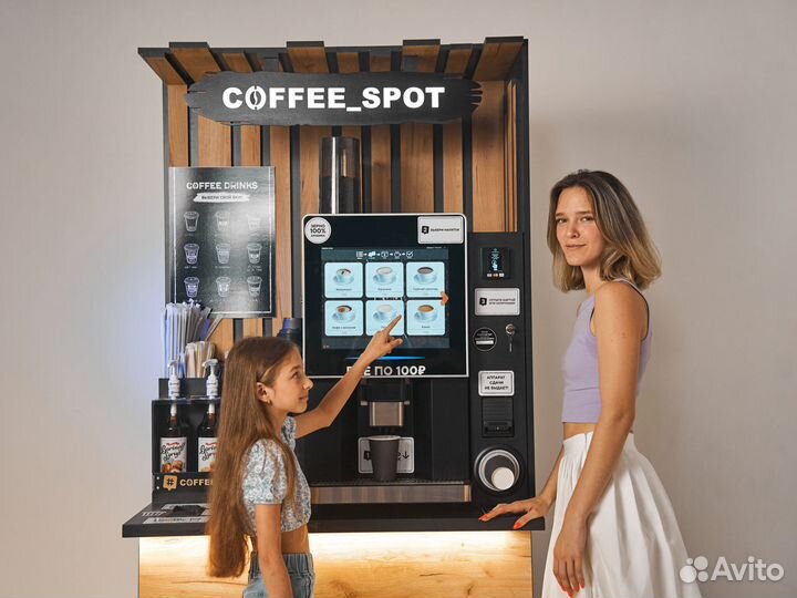 Кофейни самообслуживания высоким доходом