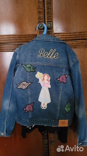 Джинсовая куртка для девочки