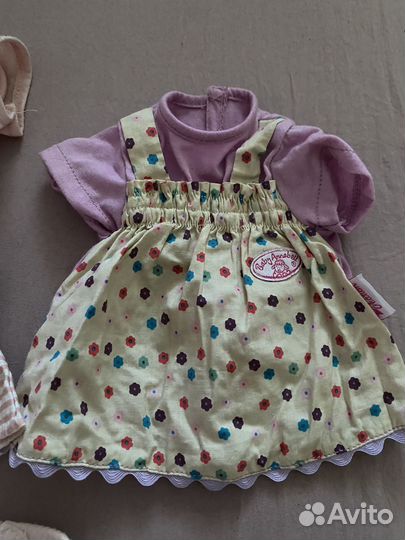 Одежда для кукол Baby Born и Baby Annabell