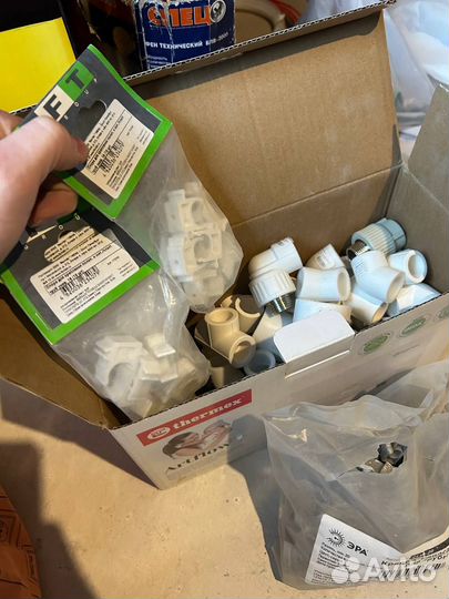 Фитинги переходники уголки полипропилен