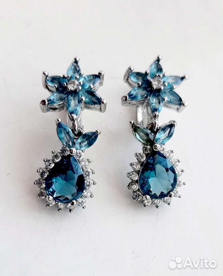 Серьги 925 проба