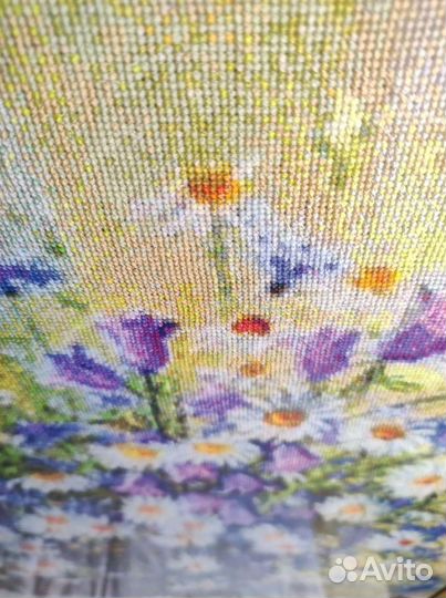 Картина, вышитая крестиком(ручная работа)