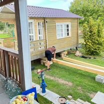 Подъем Перенос домов на винтовые сваи, Кириши