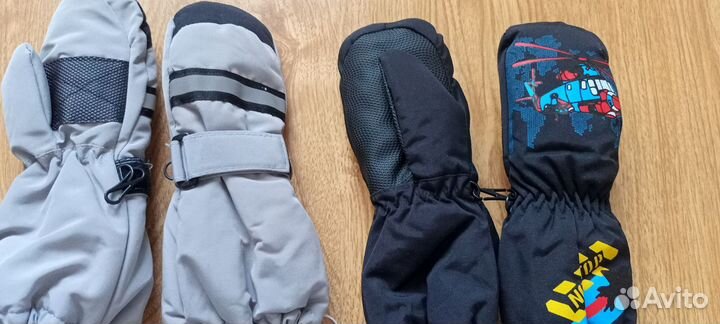 Варежки зимние детские