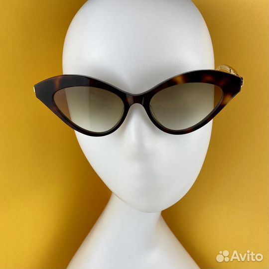 Очки cat eye gucci новая коллекция кошачий глаз