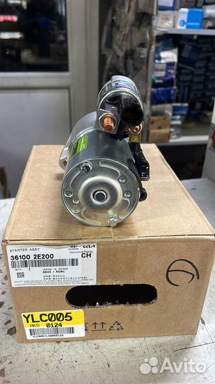 Стартер на hyundai KIA 361002E200