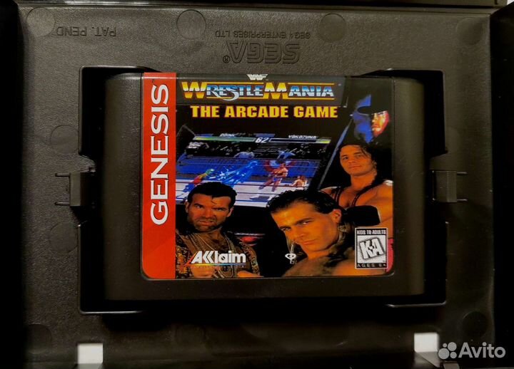 Wrestle Mania the Arcade Game Sega