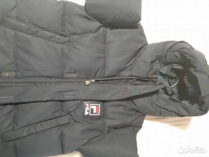 Пуховик для мальчика fila 158