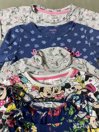 Вещи пакетом на девочку 116 122 128