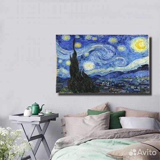 Картина маслом Звездная ночь