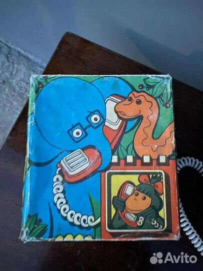 Игрушка телефон Мультик времен СССР