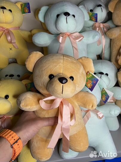 Игрушка плюшевый медведь новый