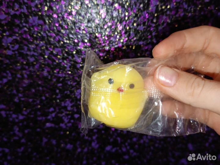 Мини сквиш цыпленок