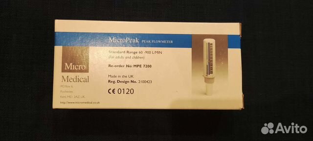 Пикфлоуметр MicroPeak