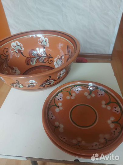 Блюдо керамика СССР