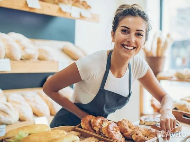 Продавец кассир в пекарню м Автово
